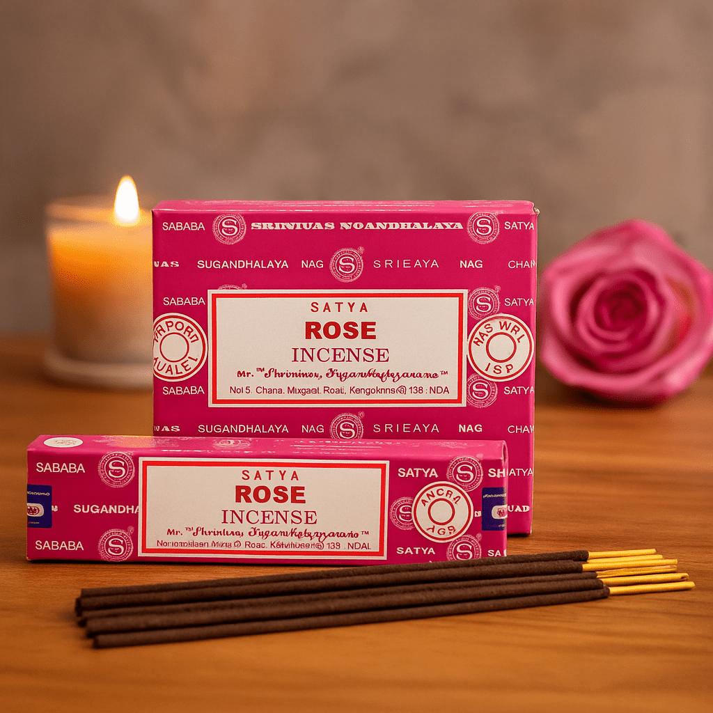Rose Incense Sticks 15g Satya