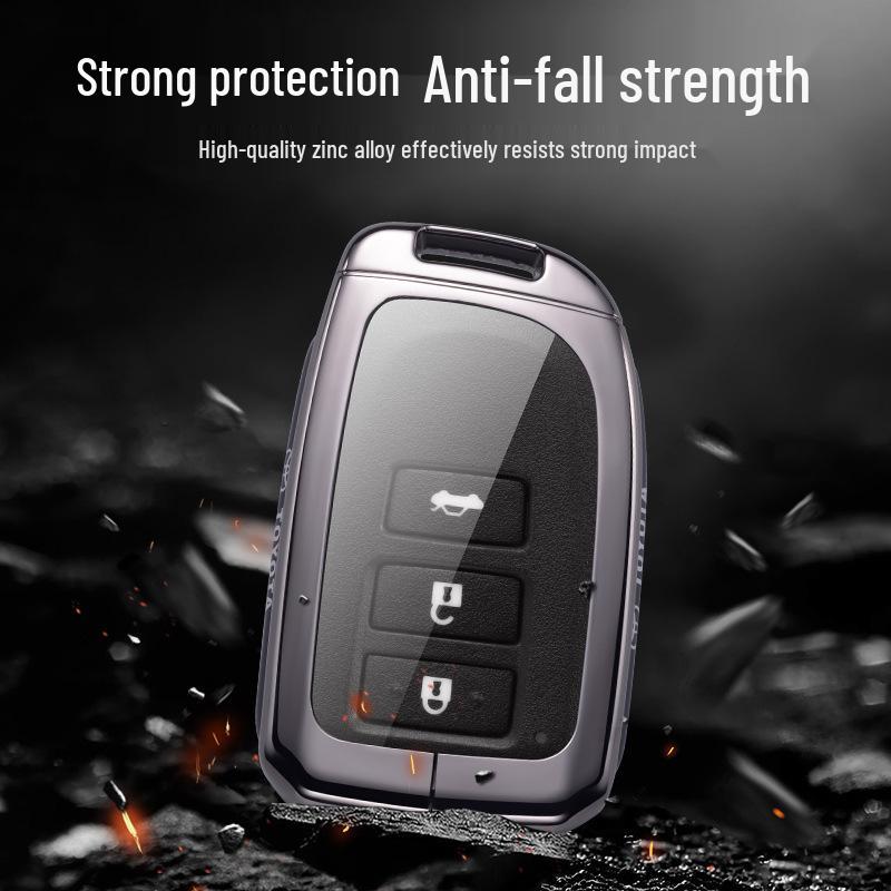 Compatible Key Cover for Toyota Yaris X, Vios FS, Yaris L, and Older Models Remote Controls.