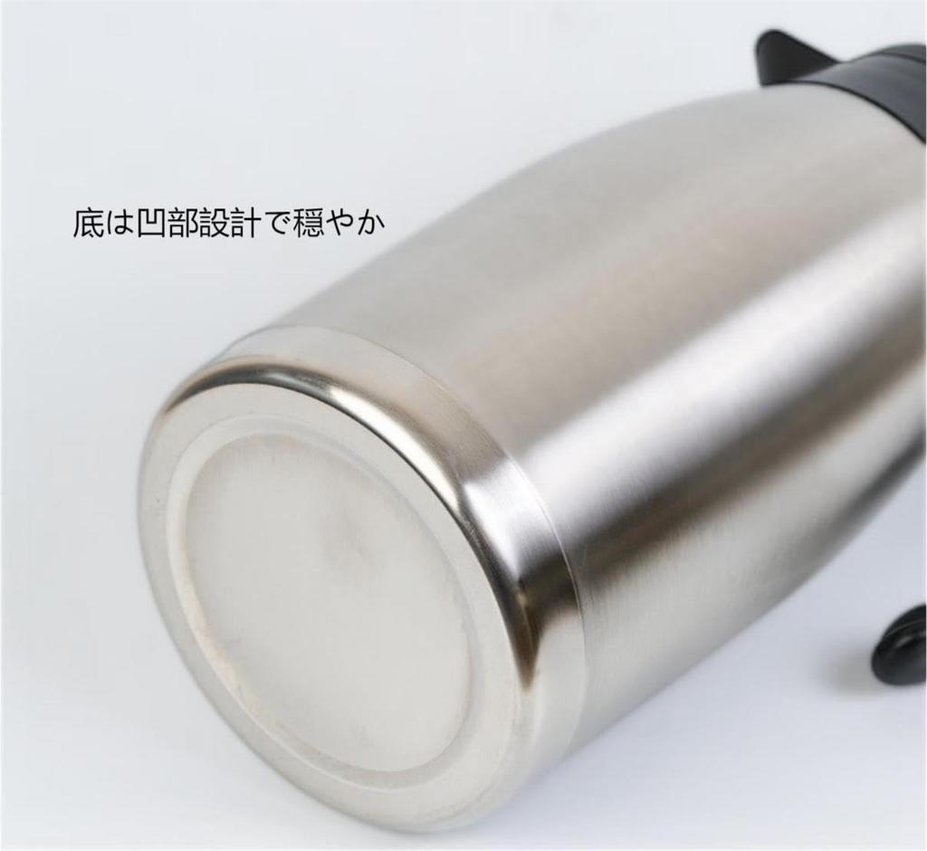 Diobao Thermos, Tabletop Thermos, 2.0L Capacity, Keeps Food Hot or Cold, Vacuum Insulated, Energy-Saving, Stainless Steel, Compact, One-Hand Operation