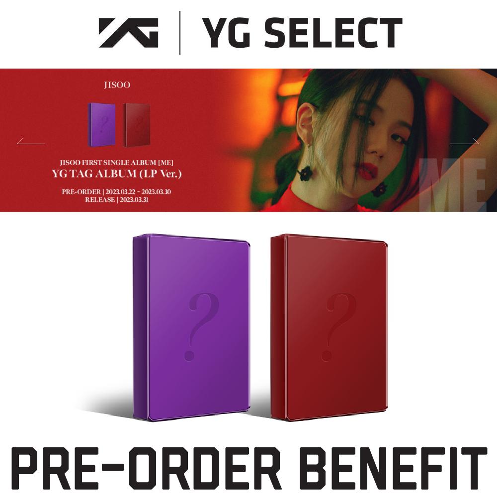 

Предзаказ JISOO ME Album YG TAG Album LP версия. и почта