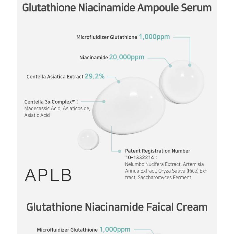 APLB Glutathion Niacinamid Haut 4 Arten Beutel-Set