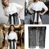 Cowgirl Fringe Belt Leather Tassels Belts Fashion Rave Harness Waist Belt Cowgirl Costume Accessories for Women