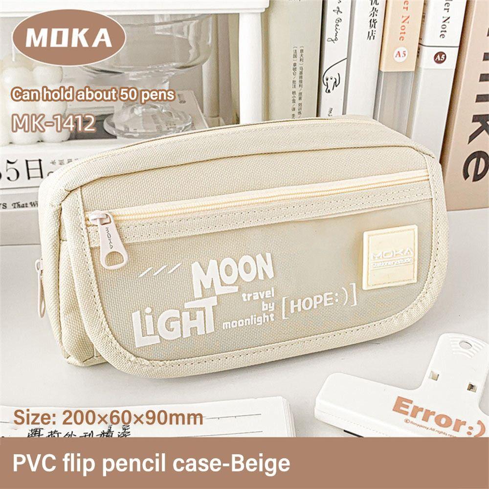 Multilayer Pen Bag Dirt-resistant Stationery Organizer Multifunctional Stationery Bag  Students