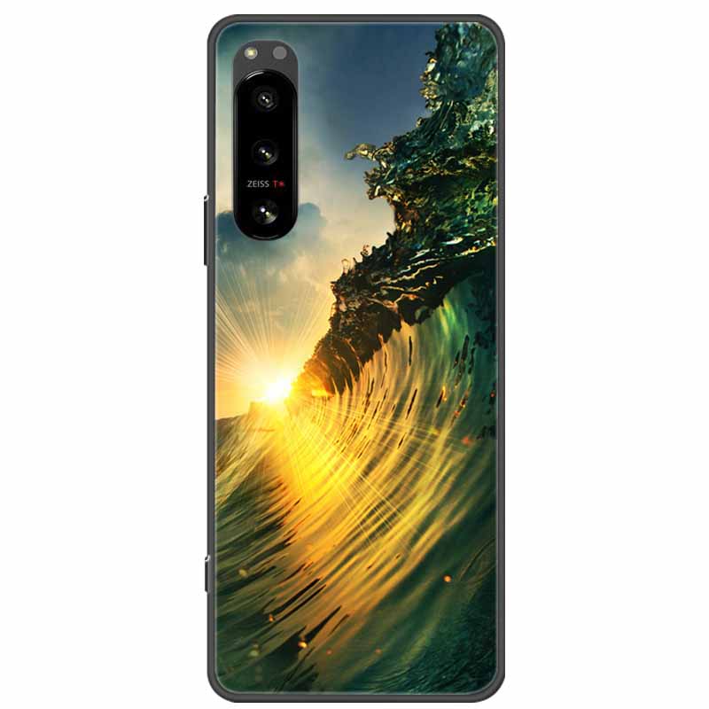 For Sony Xperia 5 III Case Soft TPU Cute Cats Silicone Protective Cover for Sony Xperia 5 II Phone Cases Xperia5 Cartoon Fundas