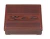 Wakaizumi ABS Square Bento Wood Grain Sold Lacquerware, 8-inch Box, (Divider Separately) F-1-55