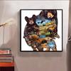 New Arrival 5D DIY Full Circle Diamond Painting "Bear" Embroidery Cross Stitch Home Decor Gift