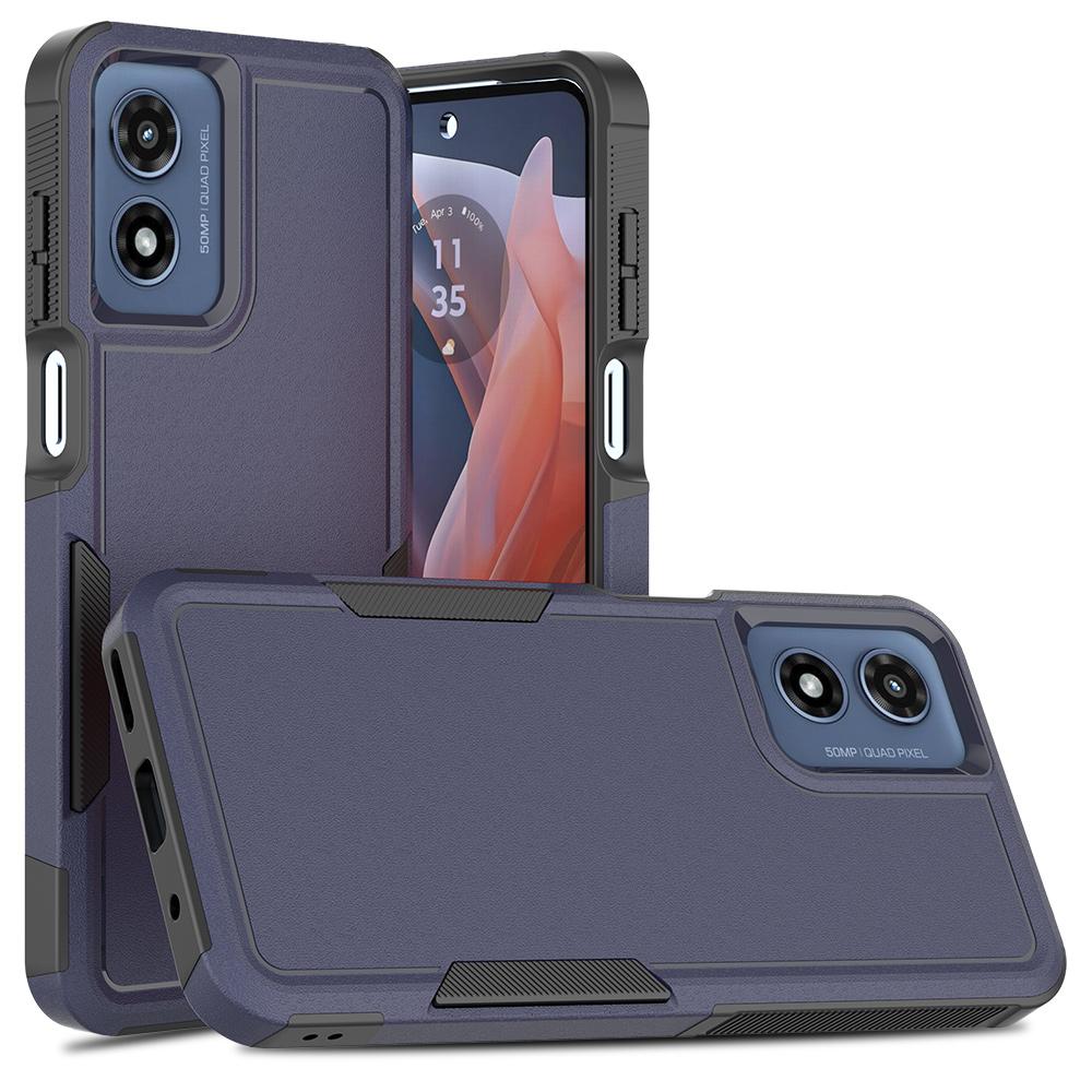 New TPU/PC Case for Motorola Moto G Play 2024 / G Play 2023 Shockproof Phone Cover Armor Shell Dual Layer Protection Funda Capa