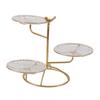 3 Tier Serving Tray Cookie Trays Display Stand Round Cupcake Cake Cooking