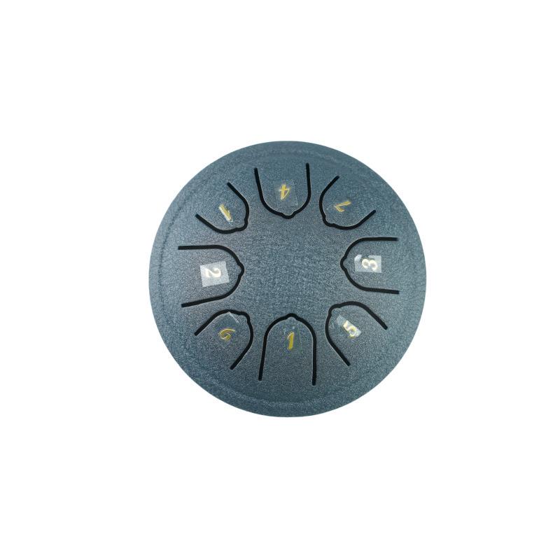 6-inch 11-tone Ethereal Steel Tongue Drum - Beginner to Professional Instrument for Kids & Adults