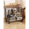 Large Capacity Stuffed Animal Organizer with Wheels Plush Toy Storage Basket Kid Toy Metal Storage Bins for Storage of Any Stuff