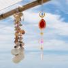 Agate Car Hanging Ornament, Swinging Rear View Mirror Pendant Crystal Car Interior Decorations for Men Women Car Office Room