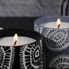 Nordic Creative Colored Plaster Relief Cup Scented Candle Souvenir Indoor Scented Candle