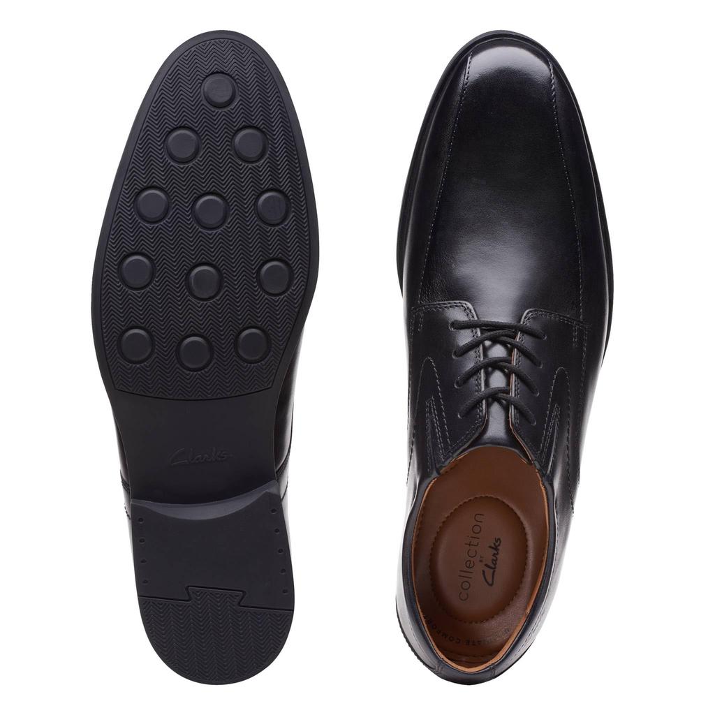 [Clarks] Business Shoes, Leather Shoes, Lightweight, Breathable, Comfortable, Wydon Pace, Men's, Black Leather, 28.0 cm