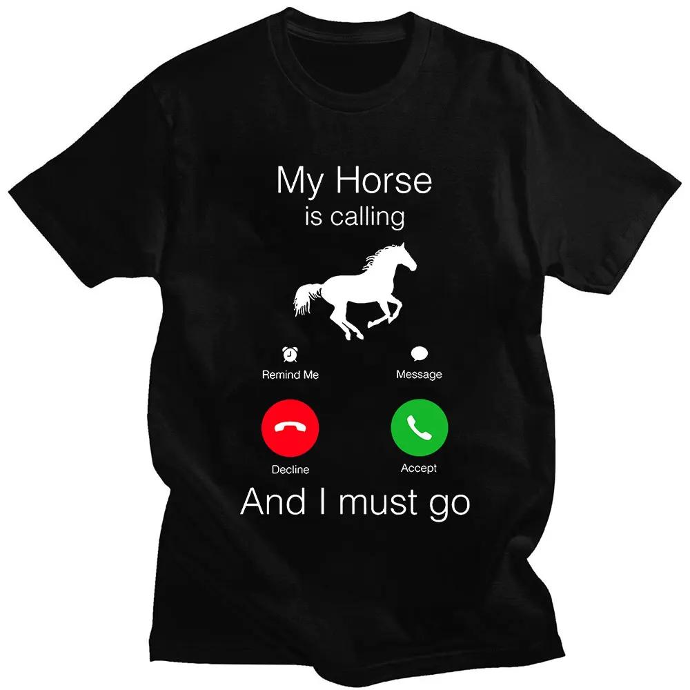 My Horse Is Calling and I Must Go Birthday Novelty Funny ... L