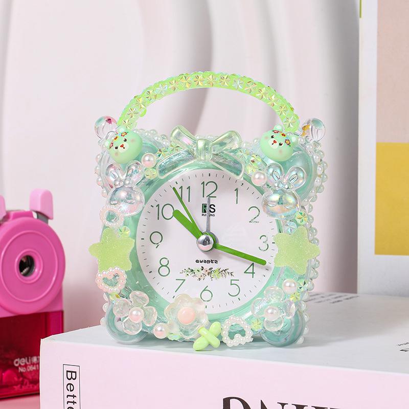 DIY Cartoon Crystal Alarm Clock Kit for Kids