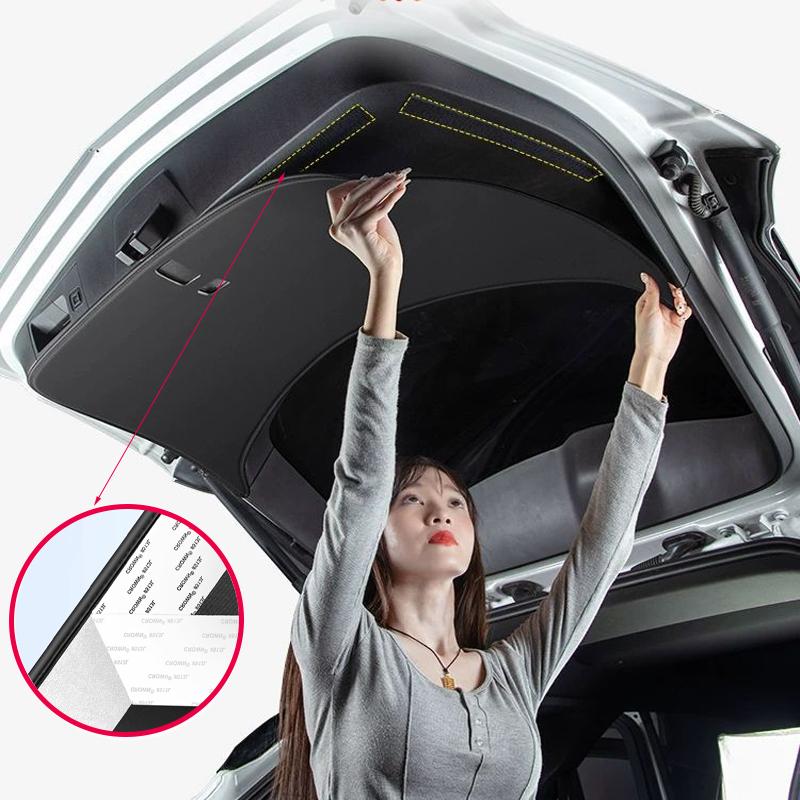For Mazda CX-4 CX5 CX-5 2016-2025 Car Trunk Tailgate Protection Pad Trunk leather Anti-dirty Waterproof Backplate Protective Pad