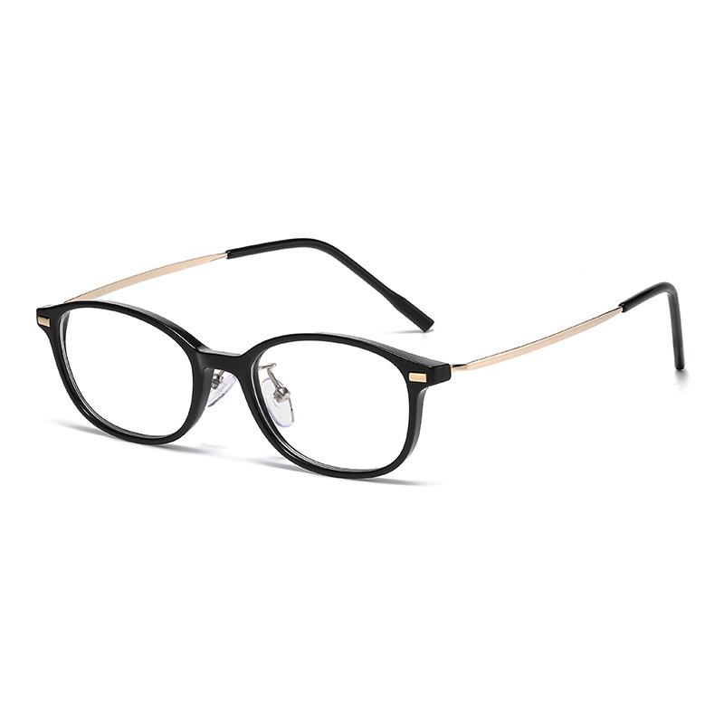 Korean Retro Oval Anti-Blue Light Reading Glasses - Ultra-light, Stylish, and Suitable for Presbyopia