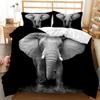 Elephant Duvet Cover Set Elephant Playing With Ball Animal Theme Twin Bedding Set Double Queen King Size Polyester Qulit Cover