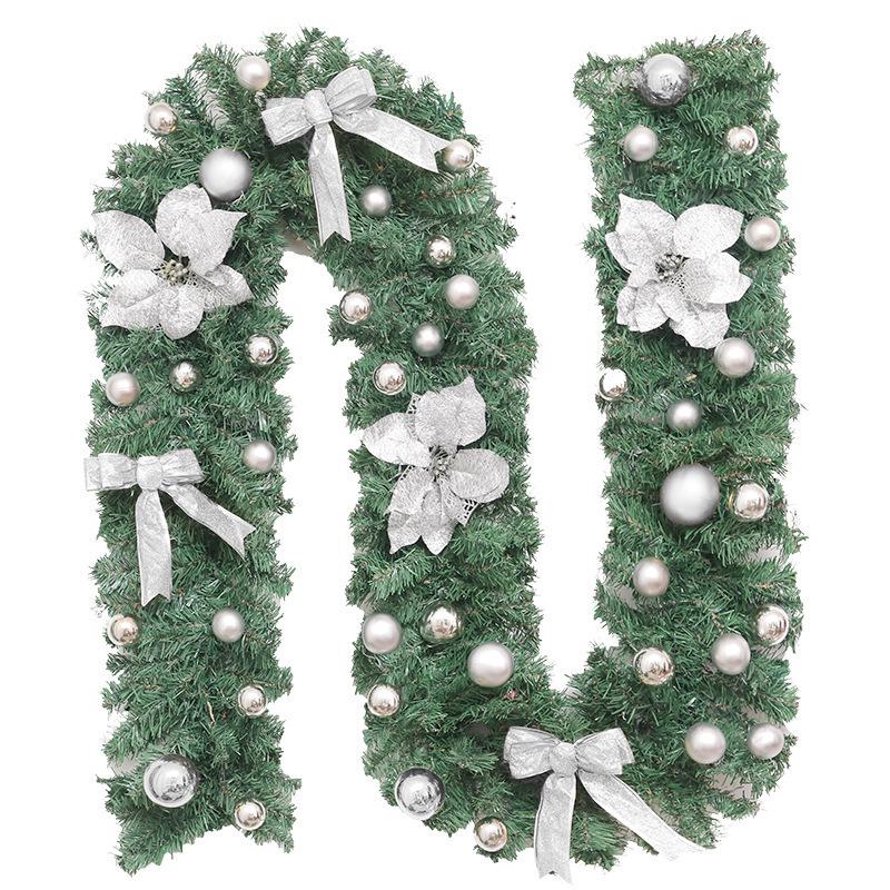 2.7m Dense Simulated Christmas Vine for Window Decoration