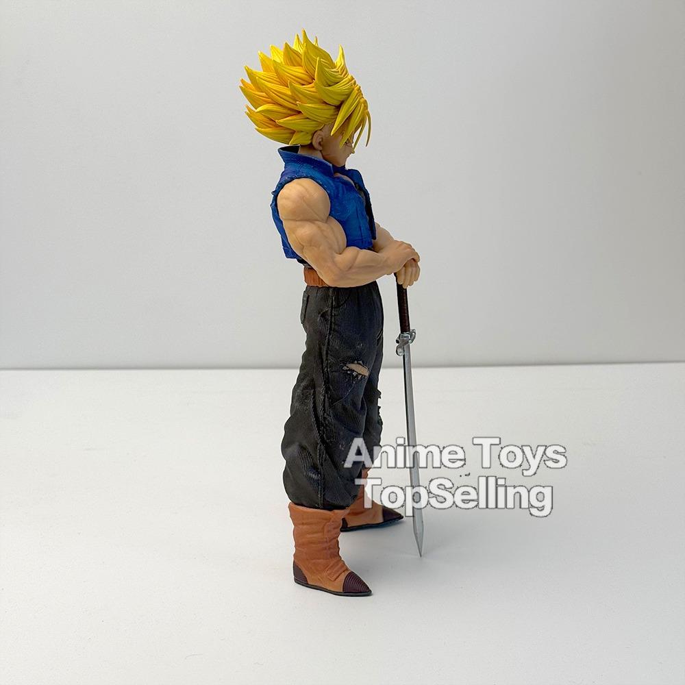25 cm/9,84 tum Anime Dragon Ball Z Trunks Figur Framtida Trunks Actionfigurer MPVC Staty Samlingsmodell Leksaker för Barn Gåvor