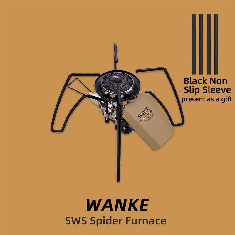 

Печь-паук Black Spider Складная карточная печь Походная посуда Походная кухонная утварь Походная барбекю-печь Газовая плита хаки