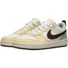 New Nike Court Borough Anti Slip Wear Resistant Low Top Kids' Skateboarding Shoes White Yellow HV1804-121