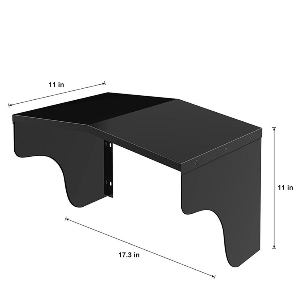 Wandbox Ladestation Wetterfestes Abdeckungsschutzdach Kit Wandmontierter Lader Rostbeständiger Legierungsstahl