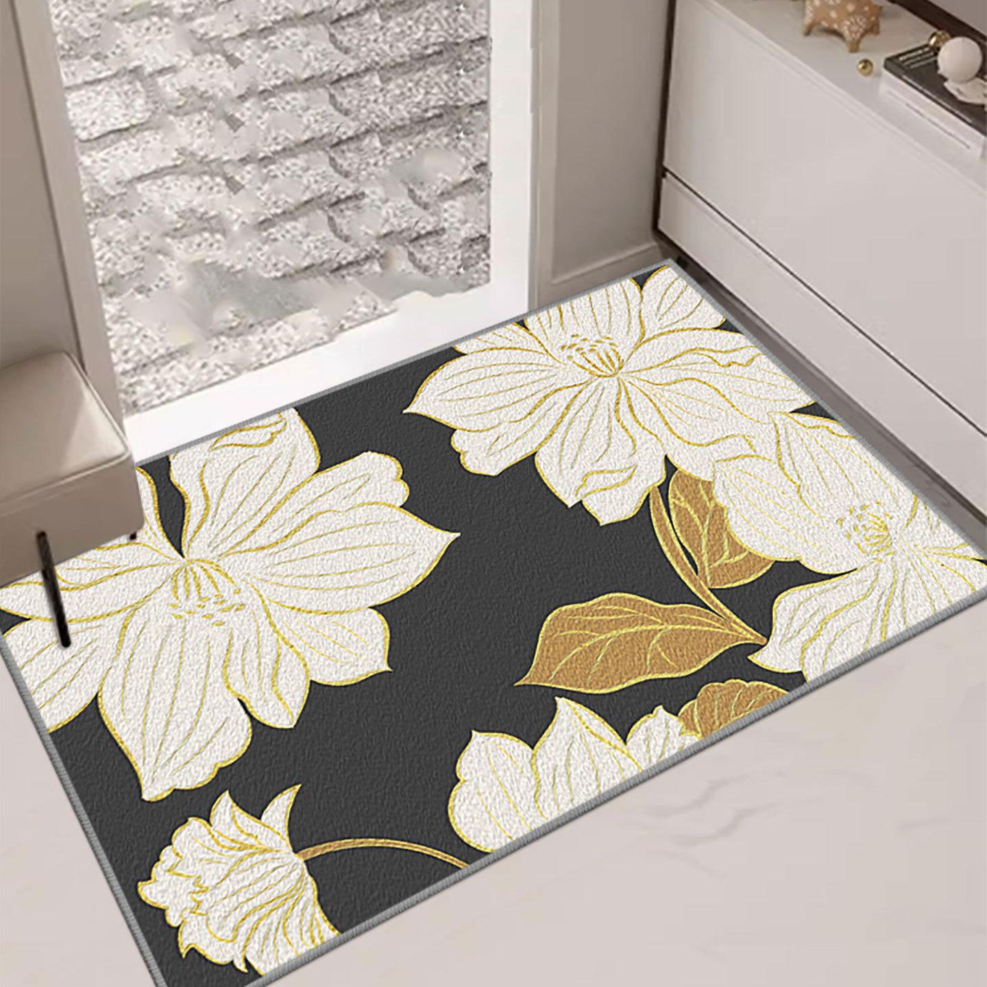 

Entrance Door Mat Entrance Carpet Foyer Changing Insoles Door Mat 40*60cm