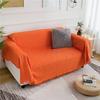 Simple and Suitable for All Seasons, Herringbone Grid, Lazy Sofa Towel, Outdoor Camping Blanket, Sofa Mat, Tablecloth