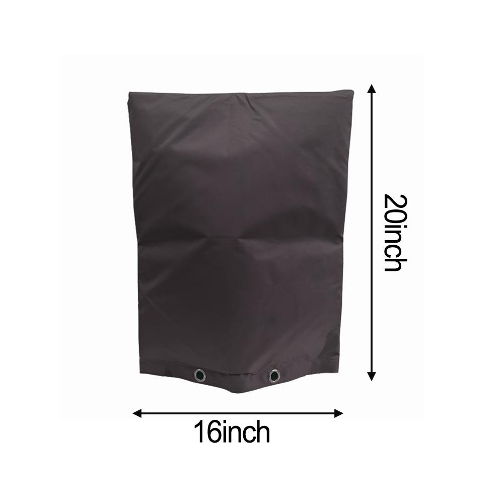 Winter Protection For Backflow Devices Insulated Covers For Pipes Sprinklers Backflow Preventer Cover 16W*20Hinch,24W*24Hinch