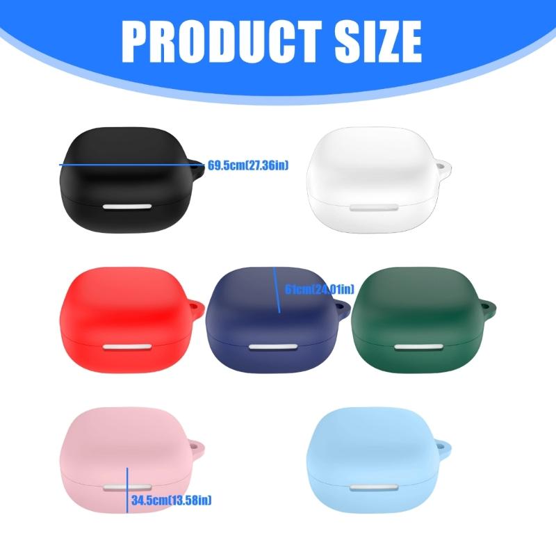 Earbud Case Shockproof Housing Skin-friendly Guarding Washable Shell Nonslip Keep Safe From Accidental Drop for R60i NC