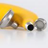 5oz Portable Pocket Banana Hip Flask with Funnel Outdoor Travel 304 Stainless Steel Whiskey Drink Alcohol Flagon for Man Gift