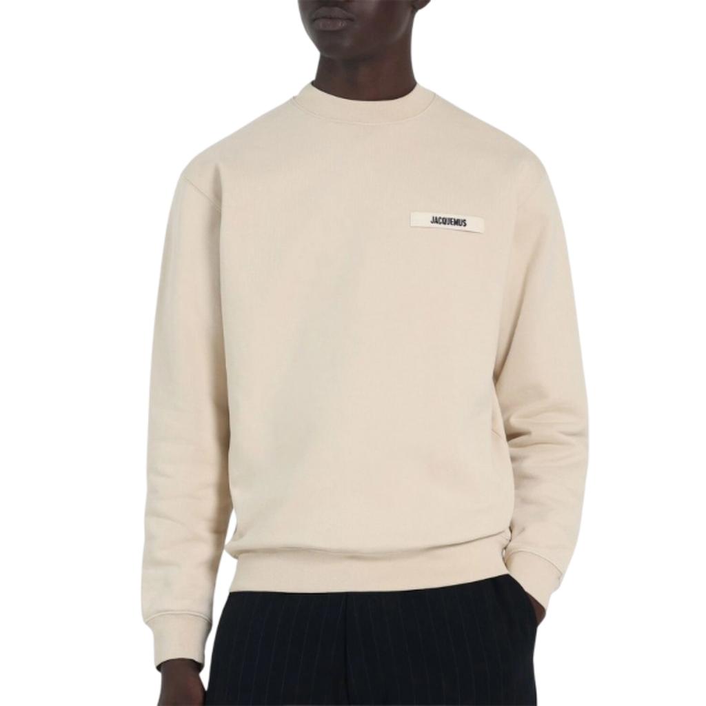 Sweat Jacquemus Gros Grain Beige