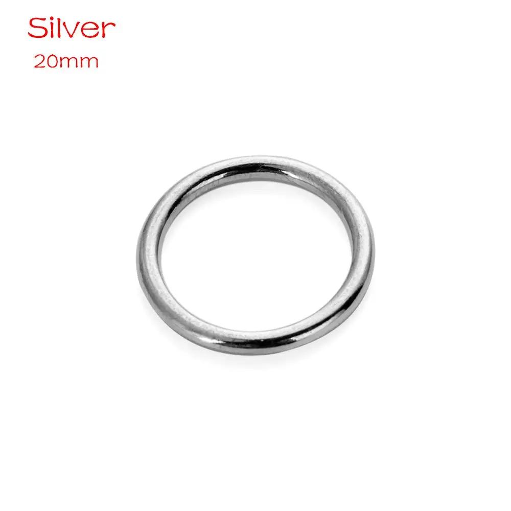 Hot Backpack Pet Collar Metal Buckle O Ring Bag Parts Sewing Accessories
