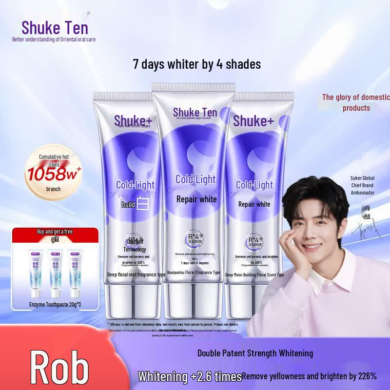 Saky Color Correcting Whitening Toothpaste