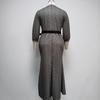 Large Size Women's Clothing New Round Neck Printed Fishtail Dress Evening Dress Long Dress Source Factory