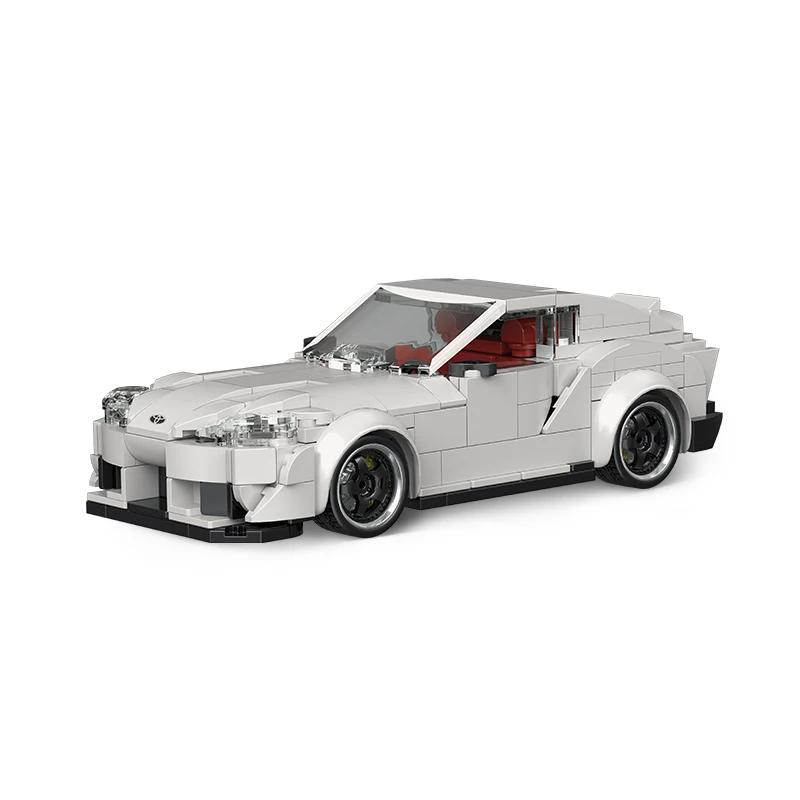 Ungiftige 367 Teile Toyota Supercar Bausteine Stadt Rennwagen Modellsteine Schreibtischdekoration Mit Displaybox Spielzeug Kinder Feiertagsgeschenke