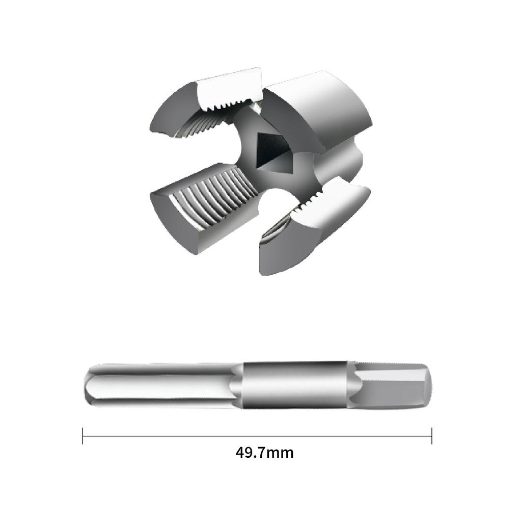 1/2 3/4 inch PPR Water Pipe Internal Thread Opener For PVC Plastic Pipe Thread Tap Hand Electric Drills Hand Tools