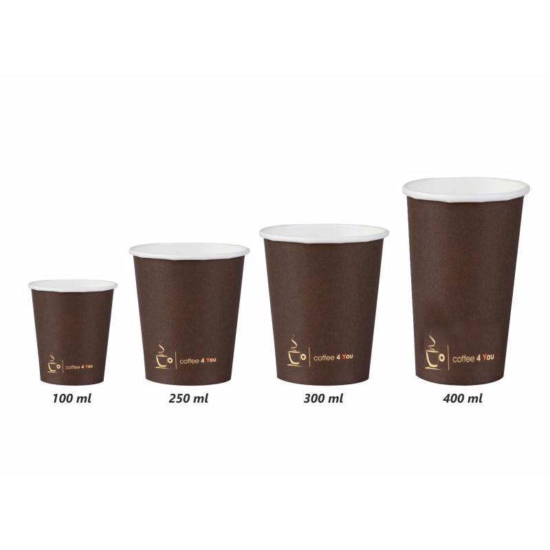 Kram Coffee 4 You Paper Cups .