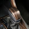 For Toyota RAV4 2019-2023 1PCS Cover Trim Inner Gear Shift Knob Decor Wood Grain