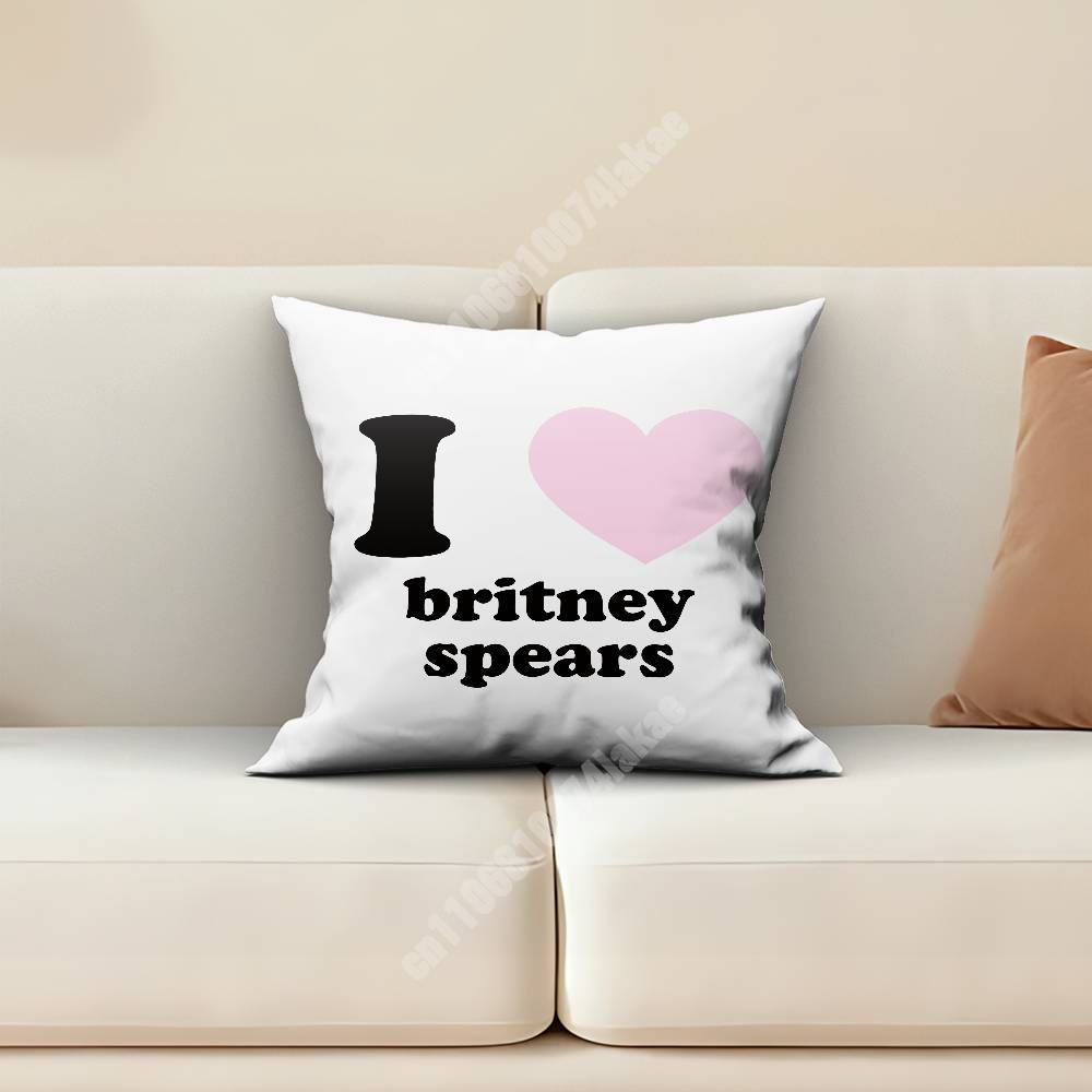 BBritney SSpears Pop Princess Pillow Cover Sofa Couch Cushion Case Home Living Room Decoration