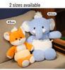Authentic Benny the Fox Plush Toy - Elephant Comfort Doll & Animal Birthday Gift