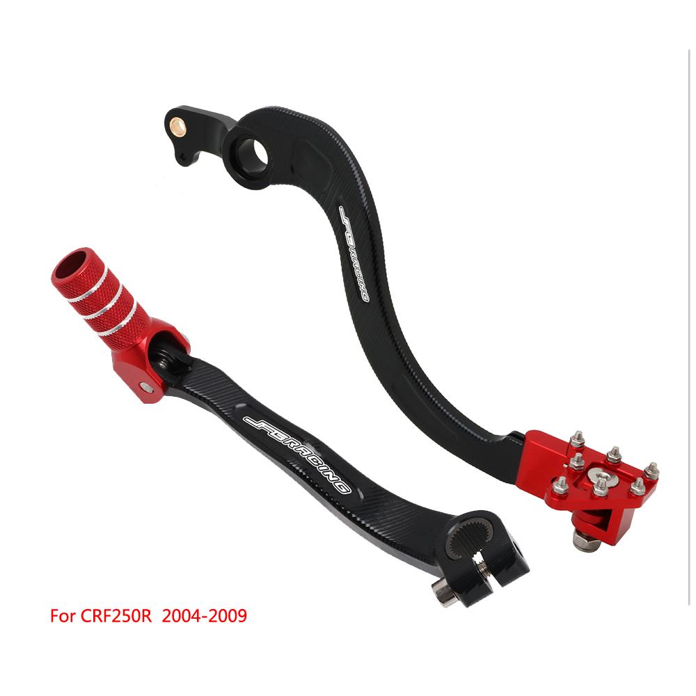 Motorcycle CNC Shifter Shift Pedal Rear Foot Brake Pedal Lever For Honda CRF250R CRF450R CRF450RX CRF250RX CRF 250 450 R RX JFG