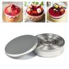 12Pcs Mousse Mold Stainless Steel Curling Edge Antioxidant Round Cookies Cutter for Baking