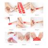 20 Tips Semi-Cured Gel Nail Patch Adhesive Sliders Long Lasting Full Cover Nail Stcikers Gel LED UV Lamp Neede