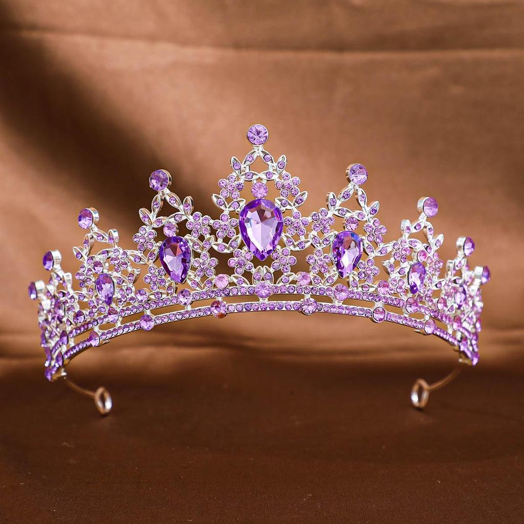 Bridal Crown Headpiece for Wedding, Birthday, Coming-of-Age Ceremony, Travel, Photography, and Dress Accessories