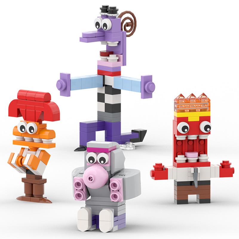 First-Class Cartoon Film Insided High-Standard Outs High-Standard Assembly Premium-Quality Building-Bricks Collection Kit First-Class With