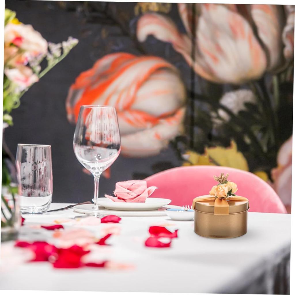 Tin candy box, wedding candy box, souvenir gift box, home decoration creative candy box