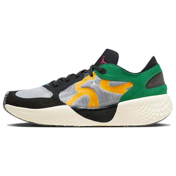 Air Jordan Delta 3 Low Black Peacock Green University Gold White FB1952-013 EU 42.5