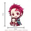 Ghost Slayer Blade Acrylic Keychain Backpack Anime Peripheral Clone Series Creative Jewelry Gifts Toys Anime Cartoon Frind